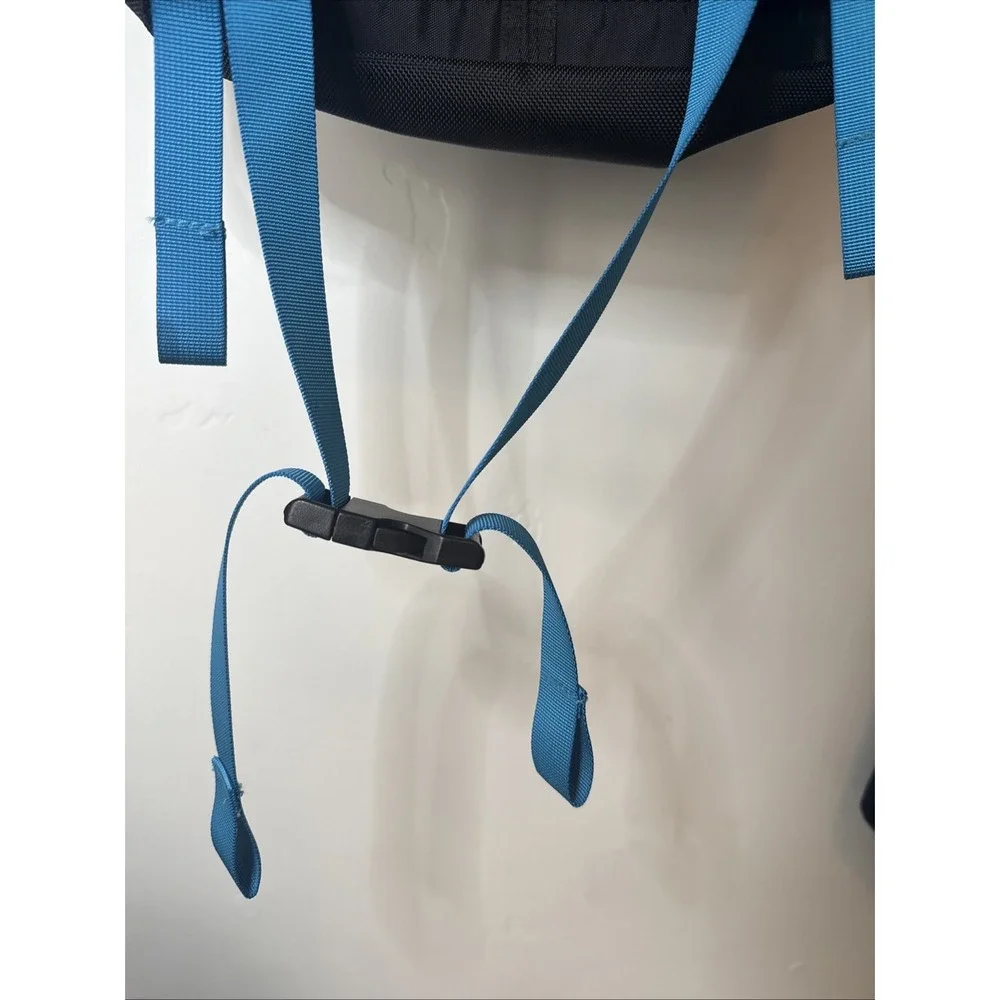 STORMTECH WBP-2 Adult's Deluge Backpack Black Blue Greek Flag Waterproof NWT